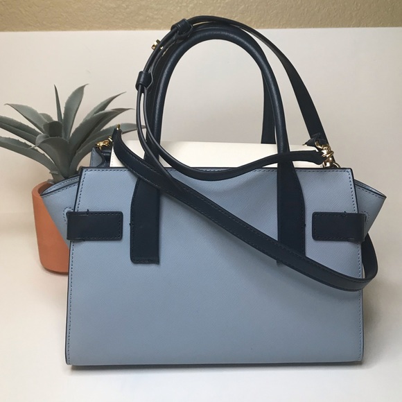 Michael Kors Carmen Flap Belted Leather Satchel - Picture 8 of 17